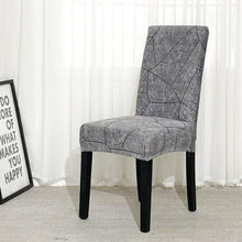 Load image into Gallery viewer, Chair Covers For Dining Room Stretch Spandex Removable Washable Anti-dust Seat Slipcover Multicolor Chair covers Chair Covers For Dining Room With Printed Patterns Easy Slip-on Stretchy Dining Room Chair Covers