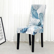 Load image into Gallery viewer, Chair Covers For Dining Room Stretch Spandex Removable Washable Anti-dust Seat Slipcover Multicolor Chair covers Chair Covers For Dining Room With Printed Patterns Easy Slip-on Stretchy Dining Room Chair Covers