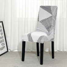 Load image into Gallery viewer, Chair Covers For Dining Room Stretch Spandex Removable Washable Anti-dust Seat Slipcover Multicolor Chair covers Chair Covers For Dining Room With Printed Patterns Easy Slip-on Stretchy Dining Room Chair Covers
