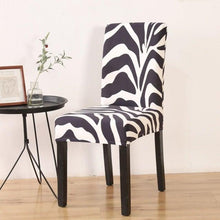 Load image into Gallery viewer, Chair Covers For Dining Room Stretch Spandex Removable Washable Anti-dust Seat Slipcover Multicolor Chair covers Chair Covers For Dining Room With Printed Patterns Easy Slip-on Stretchy Dining Room Chair Covers