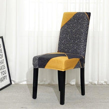 Load image into Gallery viewer, Chair Covers For Dining Room Stretch Spandex Removable Washable Anti-dust Seat Slipcover Multicolor Chair covers Chair Covers For Dining Room With Printed Patterns Easy Slip-on Stretchy Dining Room Chair Covers