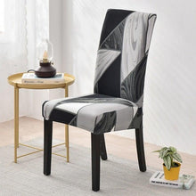 Load image into Gallery viewer, Chair Covers For Dining Room Stretch Spandex Removable Washable Anti-dust Seat Slipcover Multicolor Chair covers Chair Covers For Dining Room With Printed Patterns Easy Slip-on Stretchy Dining Room Chair Covers