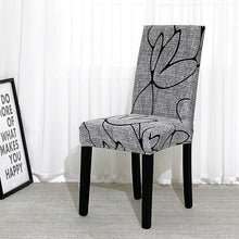 Load image into Gallery viewer, Chair Covers For Dining Room Stretch Spandex Removable Washable Anti-dust Seat Slipcover Multicolor Chair covers Chair Covers For Dining Room With Printed Patterns Easy Slip-on Stretchy Dining Room Chair Covers