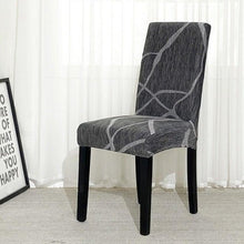 Load image into Gallery viewer, Chair Covers For Dining Room Stretch Spandex Removable Washable Anti-dust Seat Slipcover Multicolor Chair covers Chair Covers For Dining Room With Printed Patterns Easy Slip-on Stretchy Dining Room Chair Covers