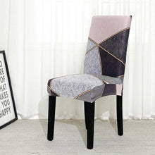 Load image into Gallery viewer, Chair Covers For Dining Room Stretch Spandex Removable Washable Anti-dust Seat Slipcover Multicolor Chair covers Chair Covers For Dining Room With Printed Patterns Easy Slip-on Stretchy Dining Room Chair Covers