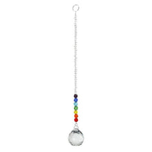 Load image into Gallery viewer, Chandelier Crystals Ball Prism Pendant Maker Sun Catcher Crystal Rainbow Maker Drops Hang for Window Home Decor Car Charms Hanging Wind Chimes Hanging Ornament Garden Decor