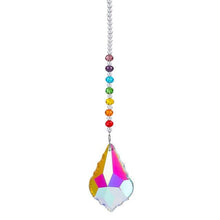 Load image into Gallery viewer, Chandelier Crystals Ball Prism Pendant Maker Sun Catcher Crystal Rainbow Maker Drops Hang for Window Home Decor Car Charms Hanging Wind Chimes Hanging Ornament Garden Decor