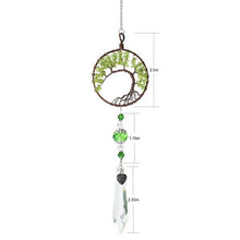 Load image into Gallery viewer, Chandelier Crystals Ball Prism Pendant Maker Sun Catcher Crystal Rainbow Maker Drops Hang for Window Home Decor Car Charms Hanging Wind Chimes Hanging Ornament Garden Decor