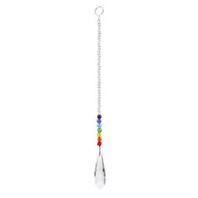 Load image into Gallery viewer, Chandelier Crystals Ball Prism Pendant Maker Sun Catcher Crystal Rainbow Maker Drops Hang for Window Home Decor Car Charms Hanging Wind Chimes Hanging Ornament Garden Decor