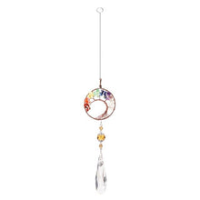 Load image into Gallery viewer, Chandelier Crystals Ball Prism Pendant Maker Sun Catcher Crystal Rainbow Maker Drops Hang for Window Home Decor Car Charms Hanging Wind Chimes Hanging Ornament Garden Decor