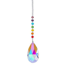 Load image into Gallery viewer, Chandelier Crystals Ball Prism Pendant Maker Sun Catcher Crystal Rainbow Maker Drops Hang for Window Home Decor Car Charms Hanging Wind Chimes Hanging Ornament Garden Decor