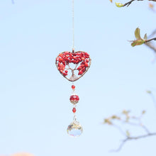 Load image into Gallery viewer, Chandelier Crystals Ball Prism Pendant Maker Sun Catcher Crystal Rainbow Maker Drops Hang for Window Home Decor Car Charms Hanging Wind Chimes Hanging Ornament Garden Decor