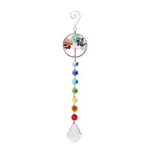 Load image into Gallery viewer, Chandelier Crystals Ball Prism Pendant Maker Sun Catcher Crystal Rainbow Maker Drops Hang for Window Home Decor Car Charms Hanging Wind Chimes Hanging Ornament Garden Decor
