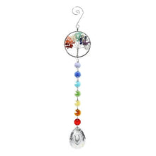 Load image into Gallery viewer, Chandelier Crystals Ball Prism Pendant Maker Sun Catcher Crystal Rainbow Maker Drops Hang for Window Home Decor Car Charms Hanging Wind Chimes Hanging Ornament Garden Decor