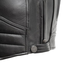 Load image into Gallery viewer, Chaos - Men's Leather Motorcycle Jacket