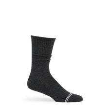 Load image into Gallery viewer, Charcoal Casual Crew Socks