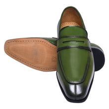 Load image into Gallery viewer, Charles Handmade Leather Slip-On Men Loafer Shoes