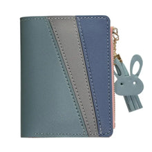 Load image into Gallery viewer, Charming Hit Color Short Tassels Wallets,Bags Zipper PU Leather, Card Holder, Pendant Coin Purse, Card Cash Clutch For Women And Girls