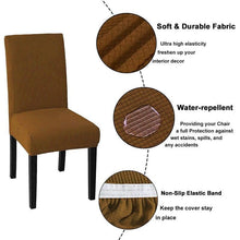 Load image into Gallery viewer, Cheap Waterproof Chair Cover Elastic Spandex Chair Covers for Dining Room Kitchen Stretch Chair Slipcover High Back Chair Covers For Dining Room Dining Kitchen Stretch Decorative Waterproof Spandex Chair Protectors Cover