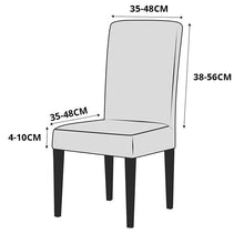 Load image into Gallery viewer, Cheap Waterproof Chair Cover Elastic Spandex Chair Covers for Dining Room Kitchen Stretch Chair Slipcover High Back Chair Covers For Dining Room Dining Kitchen Stretch Decorative Waterproof Spandex Chair Protectors Cover