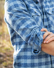 Load image into Gallery viewer, Grand Flannel, Checkered Blue
