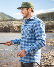 Load image into Gallery viewer, Grand Flannel, Checkered Blue