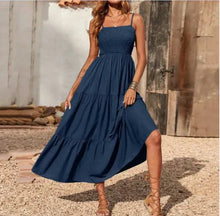 Load image into Gallery viewer, Chic Chiffon Layered Swing Dress