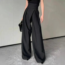 Load image into Gallery viewer, Chic Flowy Wide-Leg Trousers