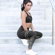 Load image into Gallery viewer, Chic Gold Print Leggings