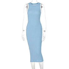 Load image into Gallery viewer, Chic Knitted Tank Sweater Dress