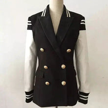 Load image into Gallery viewer, Chic Leather Blazer Coat