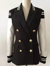 Load image into Gallery viewer, Chic Leather Blazer Coat