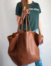Load image into Gallery viewer, Chic Leather Tote Handbags
