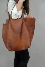 Load image into Gallery viewer, Chic Leather Tote Handbags