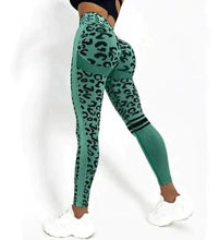 Load image into Gallery viewer, Chic Leopard Yoga High-Rise Tights
