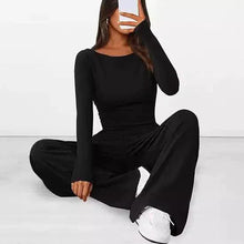 Load image into Gallery viewer, Chic Long-Sleeve Trousers Set