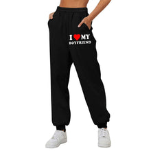 Load image into Gallery viewer, Chic Love Print Trousers