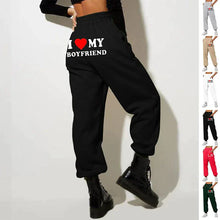 Load image into Gallery viewer, Chic Love Print Trousers