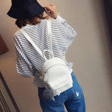Load image into Gallery viewer, Chic Mini Leather Backpack