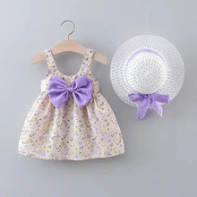 Load image into Gallery viewer, Chic Toddler Girl Summer Duo Dresses