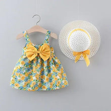 Load image into Gallery viewer, Chic Toddler Girl Summer Duo Dresses