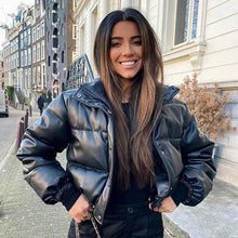 Load image into Gallery viewer, Chic Winter PU Leather Jackets