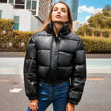 Load image into Gallery viewer, Chic Winter PU Leather Jackets