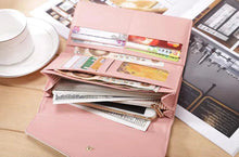 Load image into Gallery viewer, Chic Women's Leather Clutch Wallet & Card Holder