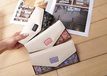 Load image into Gallery viewer, Chic Women's Leather Clutch Wallet & Card Holder