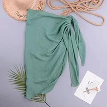 Load image into Gallery viewer, LuxeWave Chiffon Beach Wrap | Effortless Chic & Versatile Cover-Up for All-Day Style