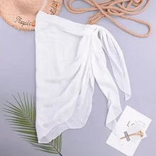 Load image into Gallery viewer, LuxeWave Chiffon Beach Wrap | Effortless Chic & Versatile Cover-Up for All-Day Style