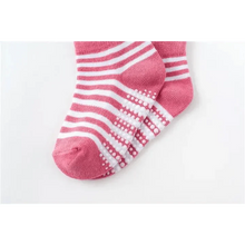 Load image into Gallery viewer, Children Cotton 6 Pairs/Set Anti-slip Socks For Boys Girl Rubber Kid Floor Sock With Grips For 0 To 6 Years Kids