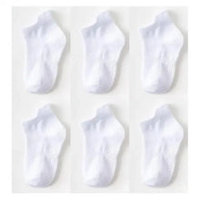 Load image into Gallery viewer, Children Cotton 6 Pairs/Set Anti-slip Socks For Boys Girl Rubber Kid Floor Sock With Grips For 0 To 6 Years Kids