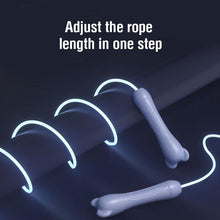 Load image into Gallery viewer, Children Jump Ropes Adjustable Night Glowing Skipping Rope LED Light Up Adult Kids Jump Skipping Rope Fitness Cordless Jump Rope For Kids Glowing Jump Rope Adjustable Skipping Rope Fitness Exercise Jump Ropes For Home Workout